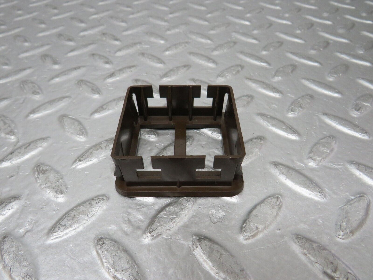 30024 Porsche 924 Rear Heated Window Switch Surround Brown 477857138