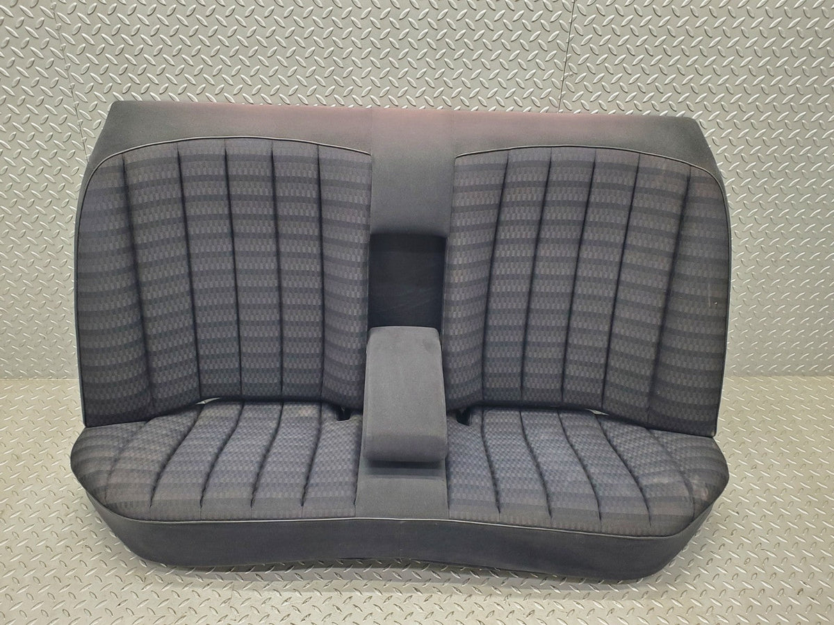 W201 Baby Benz rear seat black used OEM