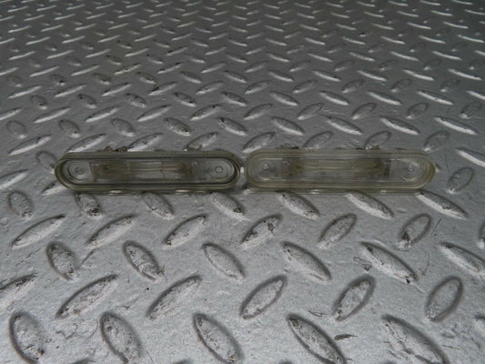 14728 Mercedes-Benz W201 190E number Plate Lights Pair 1248200256