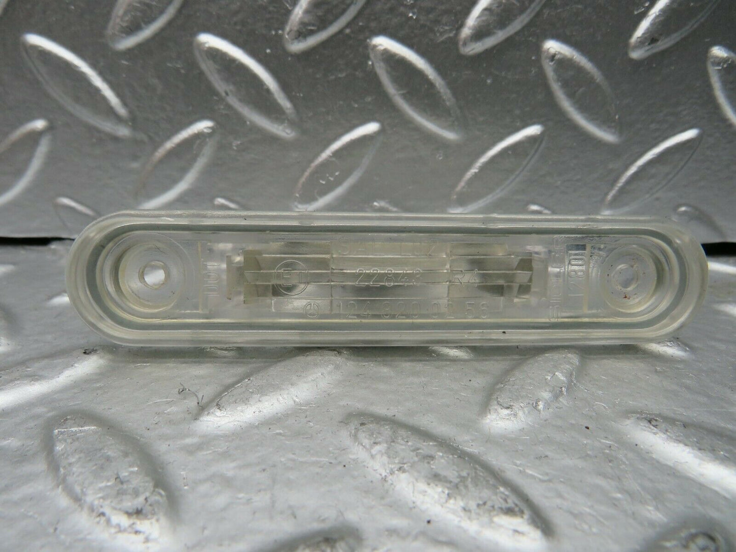 22584 Mercedes-Benz C124 E220 Coupe number Plate Light Pair 1248200256