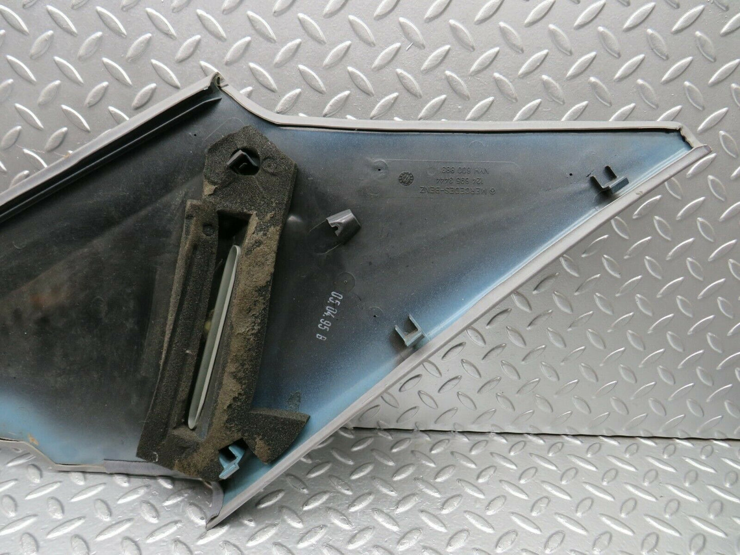 22464 Mercedes-Benz C124 E220 C Pillar Cover Panel Right Side Grey 1246953444