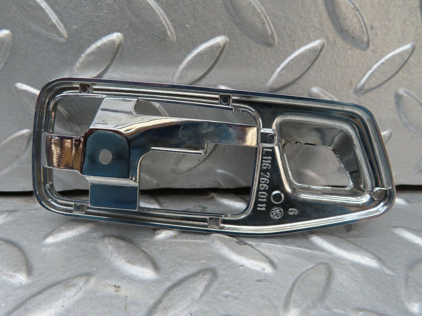 7055 Mercedes-Benz W123 230E Chrome Frame For Door Opener Left 1167660111