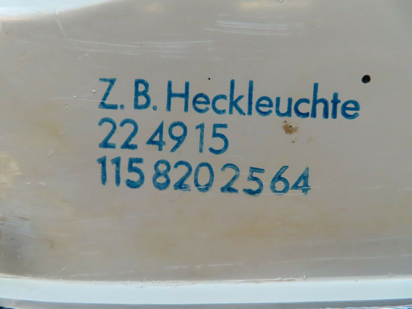 4593 Mercedes-Benz W114 280CE Coupe Rear Left Tail Light 1158202564