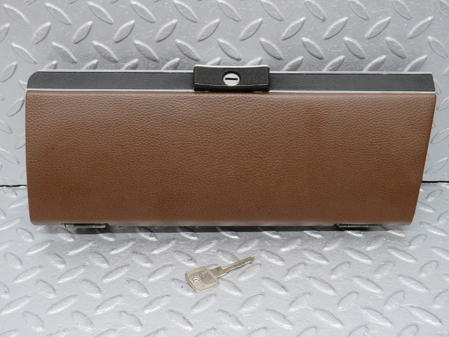 40161 Mercedes-Benz R107 350SL Coupe Glove Box Door With Key Brown