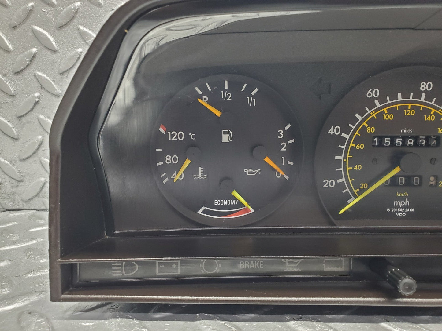 W201 Baby Benz instrument cluster used OEM