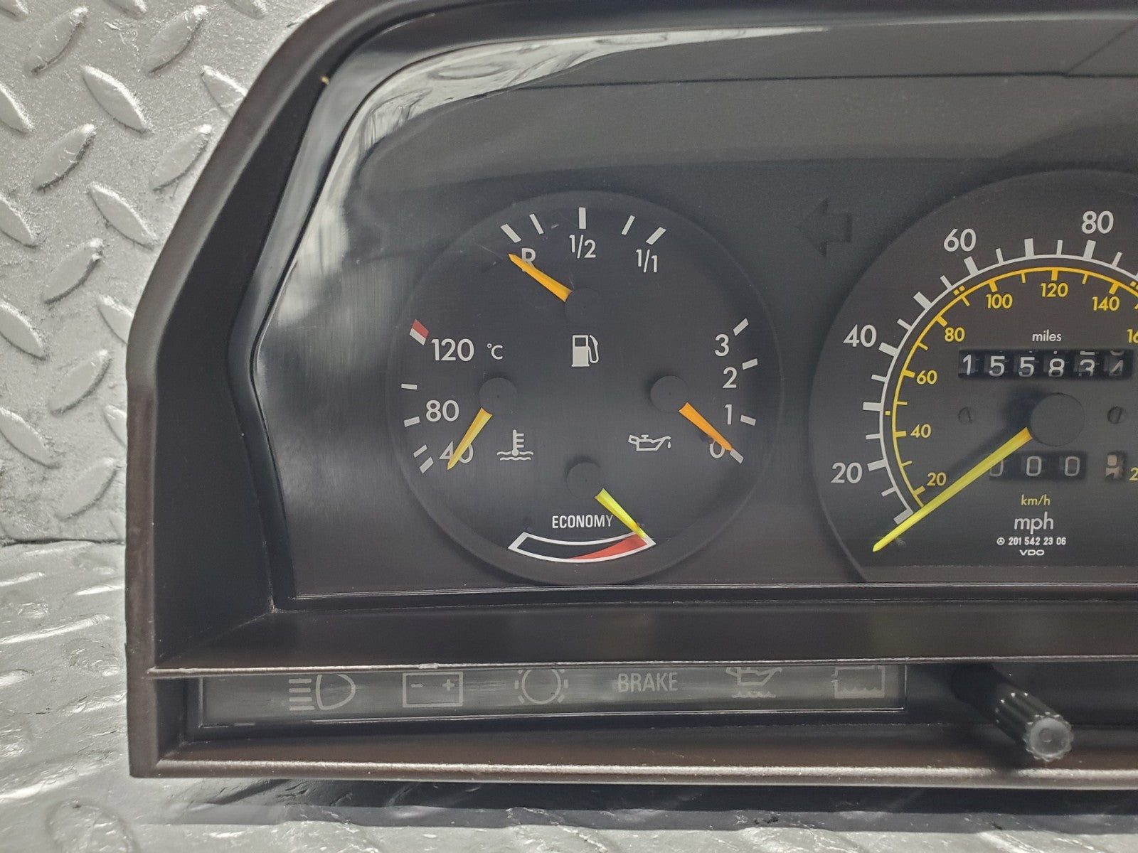 W201 Baby Benz instrument cluster used OEM
