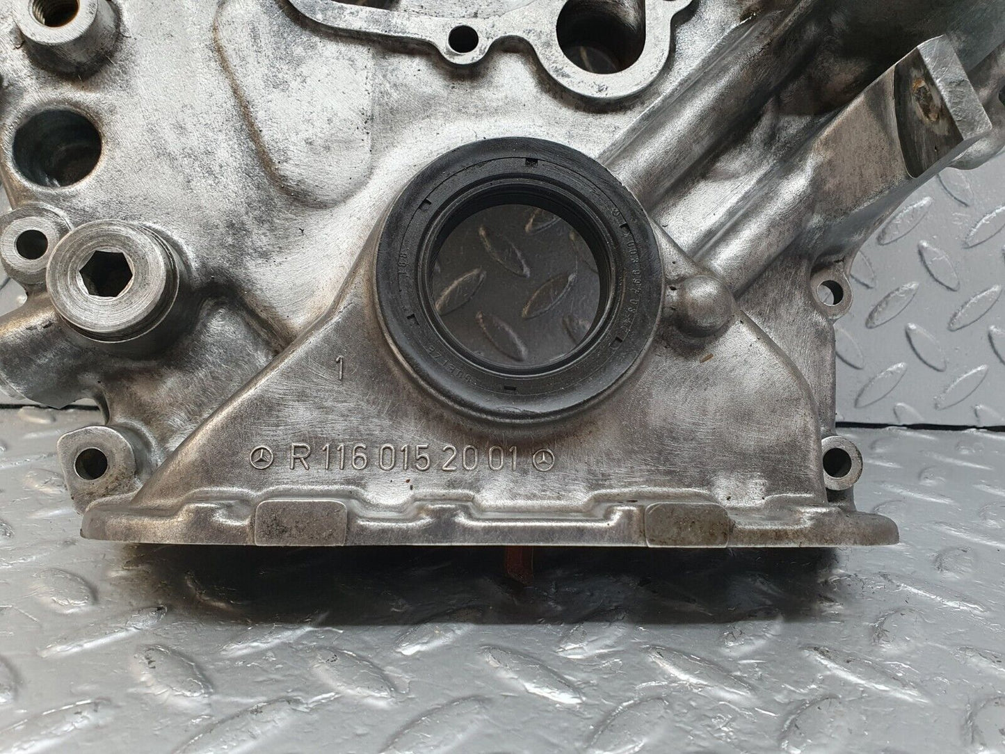 43736 Mercedes-Benz C126 380SEC Coupe Timing Chain Cover 1160152001