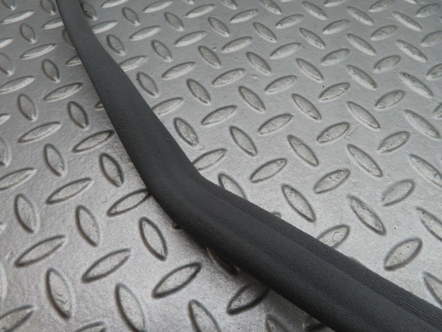 16373 Mercedes-Benz W124 260E Rear Left Cloth Covered Door Seal Grey