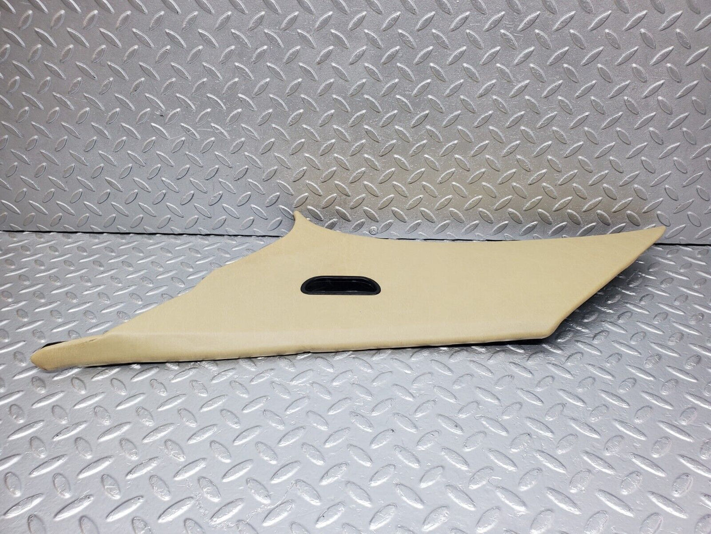 44314 Mercedes-Benz W123 280E C Pillar Cover Panel Right Side Beige 1236900425