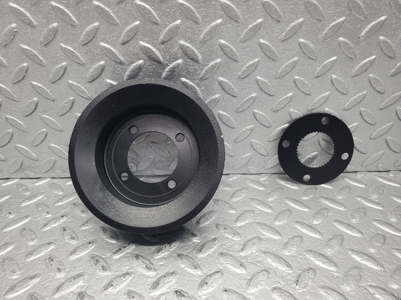 W112 crankshaft pulley used OEM