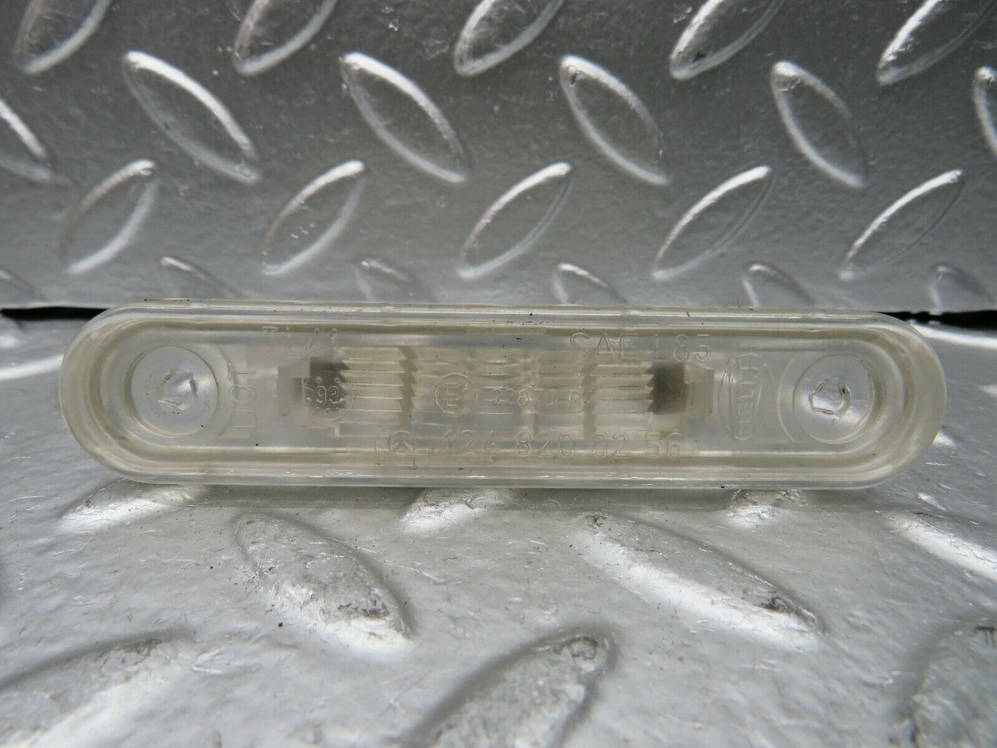 22584 Mercedes-Benz C124 E220 Coupe number Plate Light Pair 1248200256