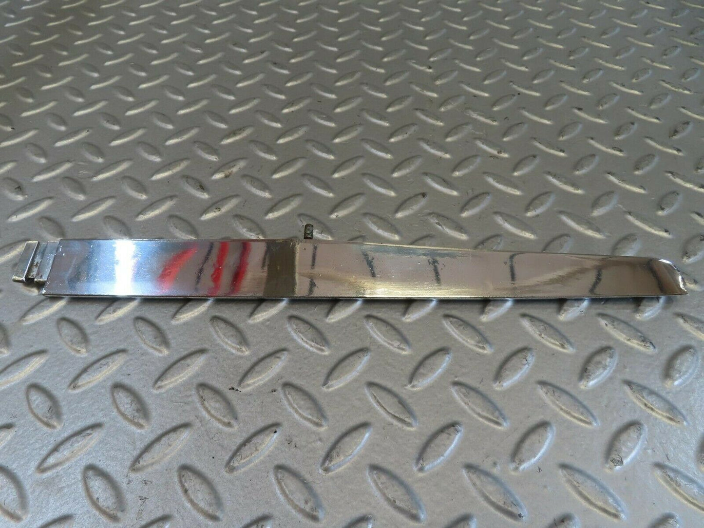 15720 Mercedes-Benz R107 450SL Trunk Chrome Handle Moulding Left 1076901380