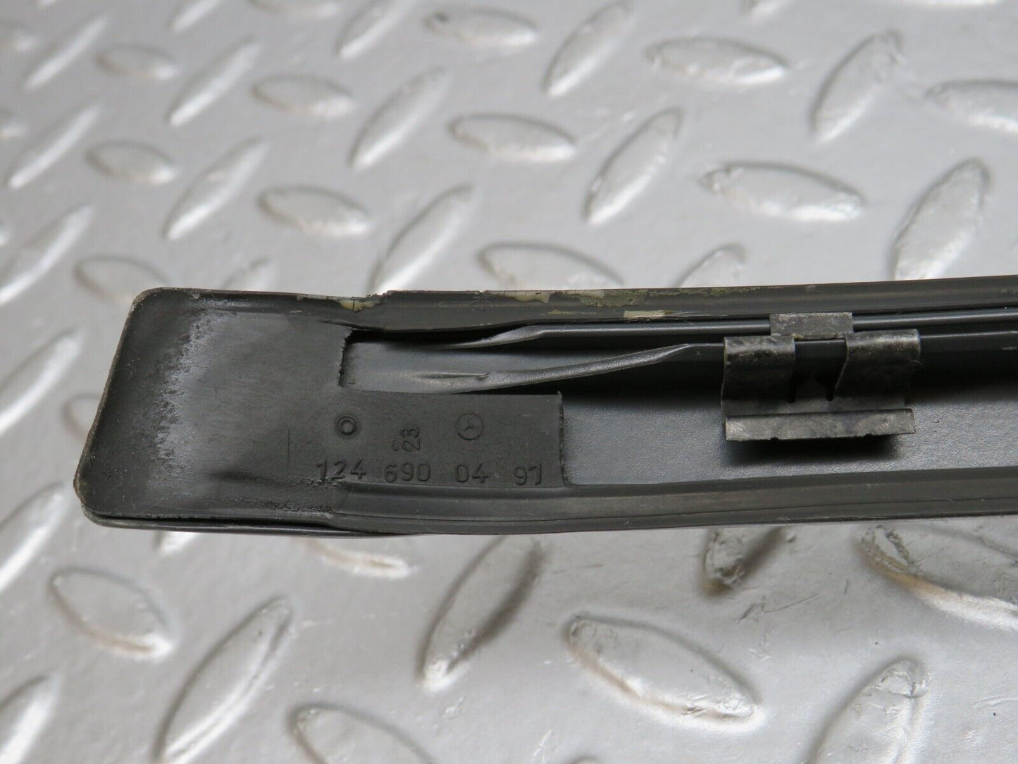 34236 Mercedes-Benz W124 260E Roof Chrome Trim Right Side 1246900497