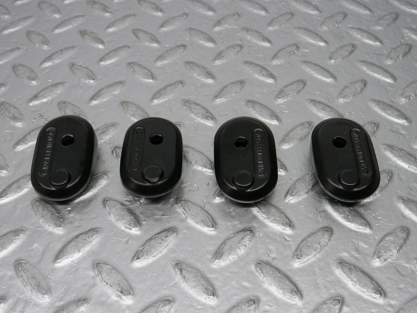 31385 Mercedes-Benz S124 220TE Trunk Cover Holder Set 1248681014 1248680914