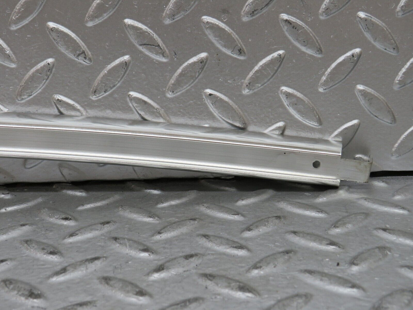 28060 Mercedes-Benz W123 280E Rear Left Door Chrome Window Channel