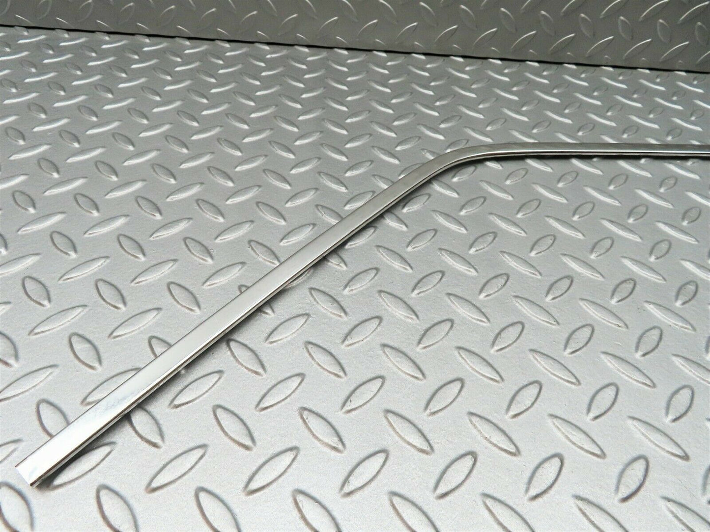 3739 Mercedes-Benz S123 200T Wagon Door Chrome Window Frame Front Left