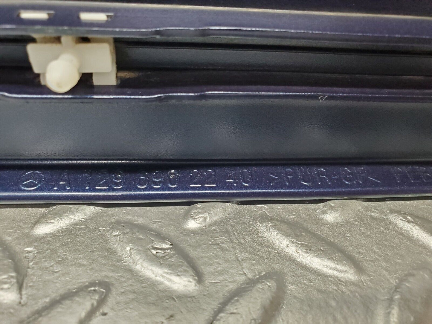 46746 Mercedes-Benz R129 320SL Coupe Right Door Lower Moulding Trim 1296902240