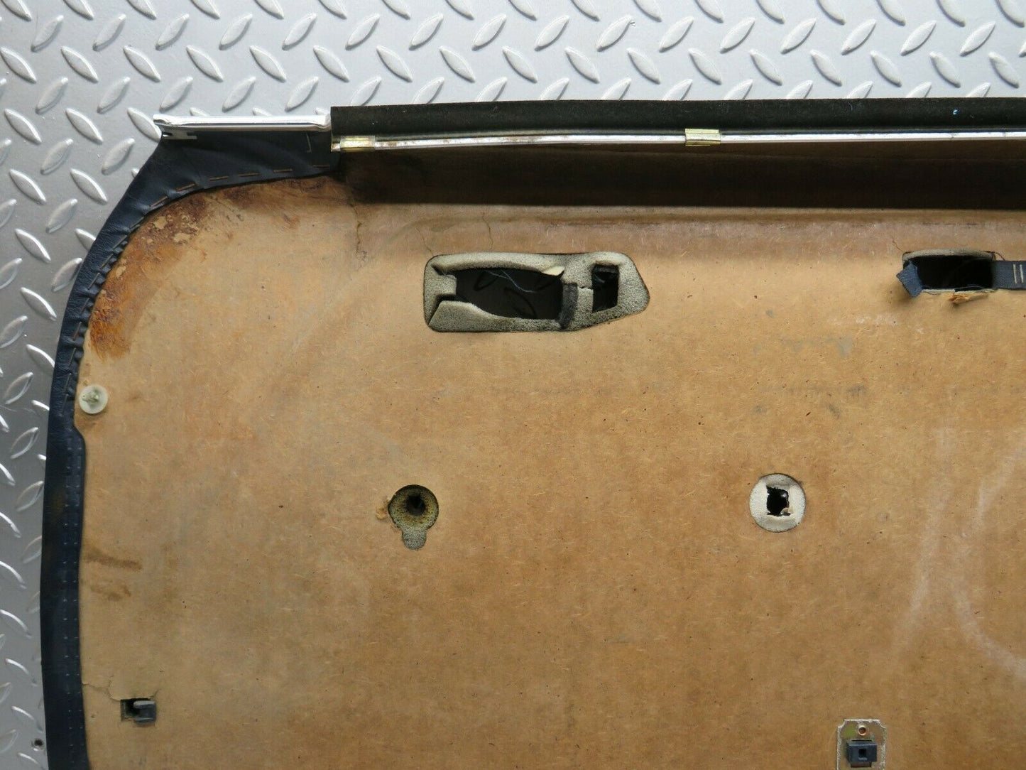 22935 Mercedes-Benz C123 230CE Coupe Front Left Door Card Blue