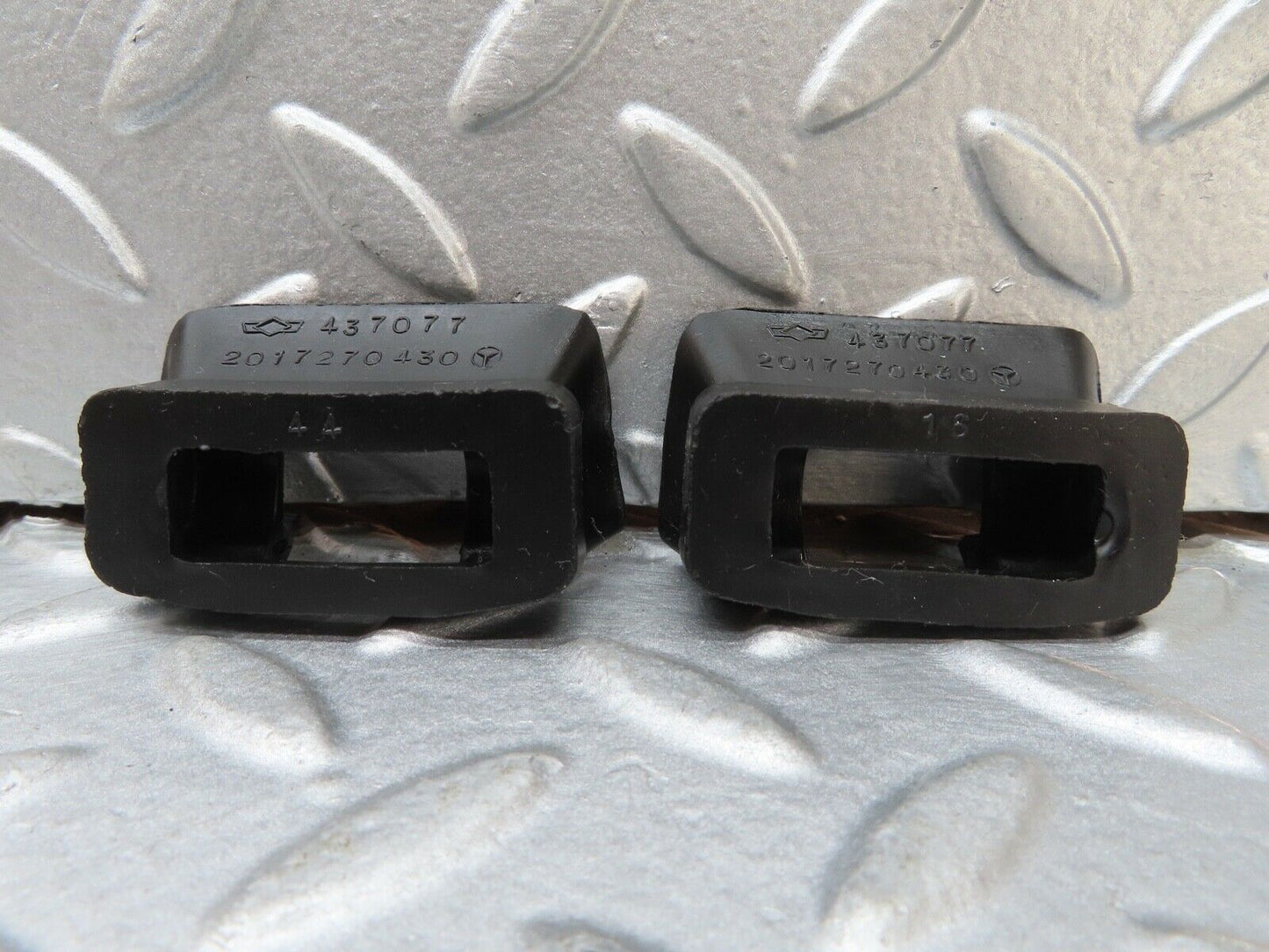 17480 Mercedes-Benz R129 300SL Coupe Door Check Strap Rubber Seal Pair