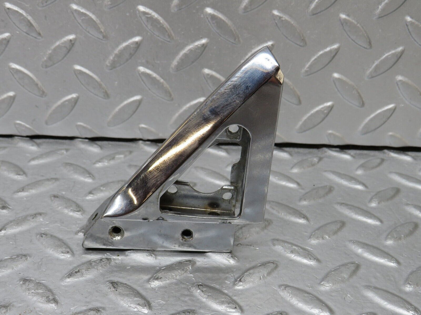 35445 Mercedes-Benz R107 280SL Left Wing Mirror Triangle Chrome Bracket