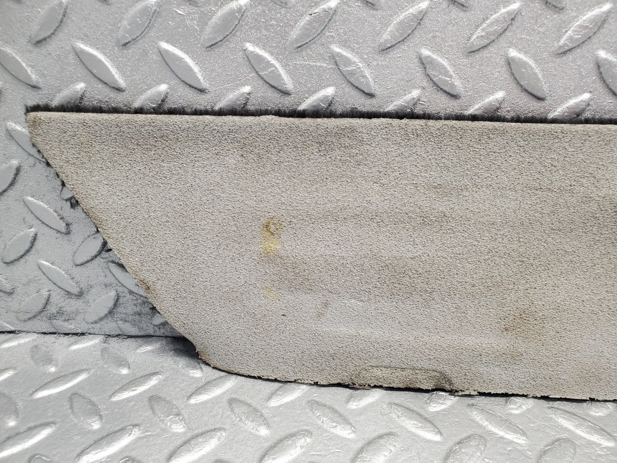 W201 Baby Benz door sill floor carpet left side black used OEM