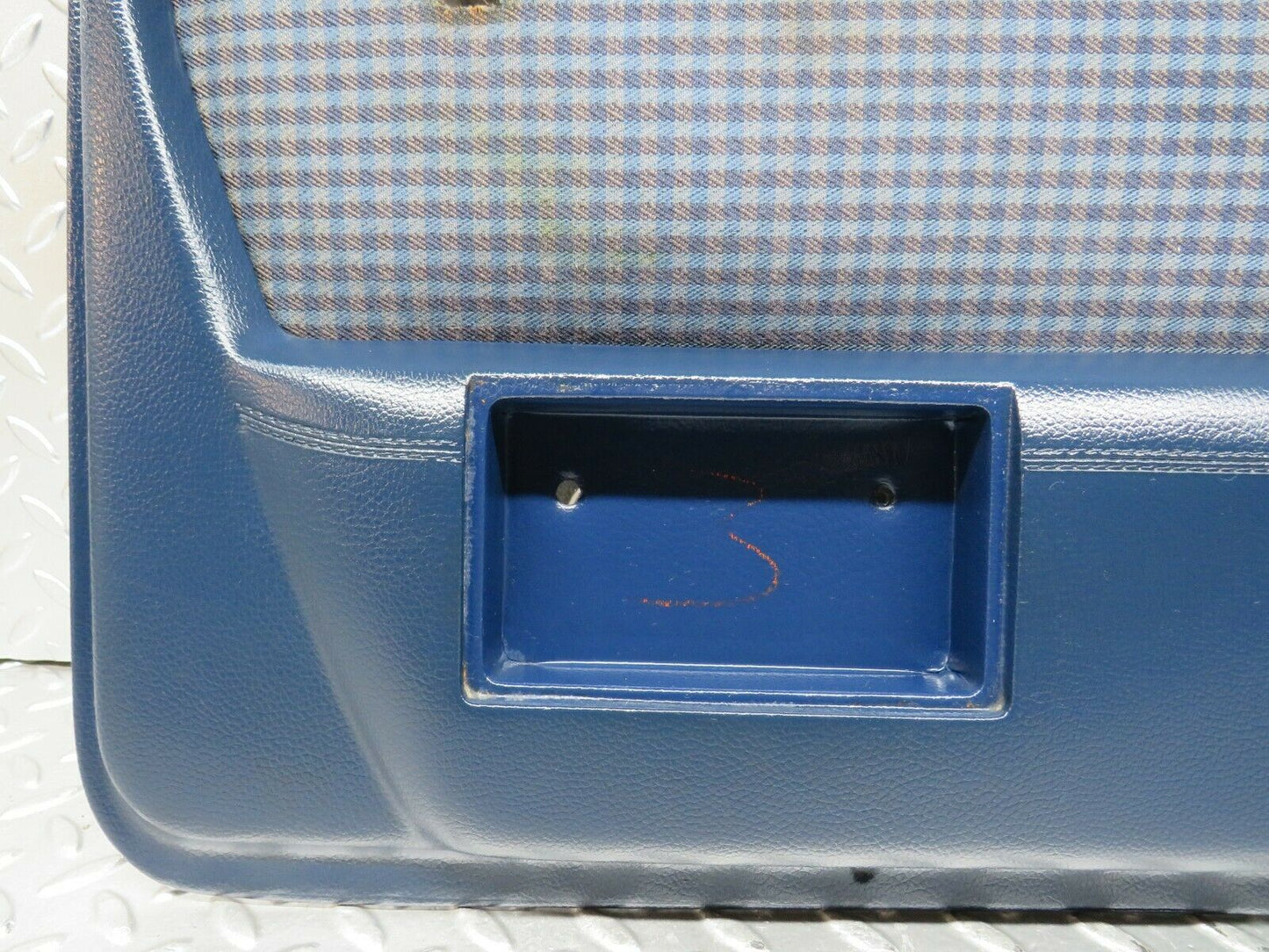 23176 Mercedes-Benz W116 350SE Rear Right Door Card Blue 1167370270