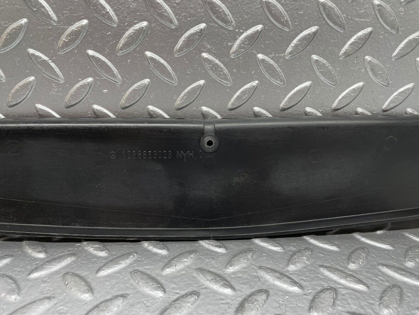 28575 Mercedes-Benz W123 230E Front Bumper Centre Filler Trim 1238853023