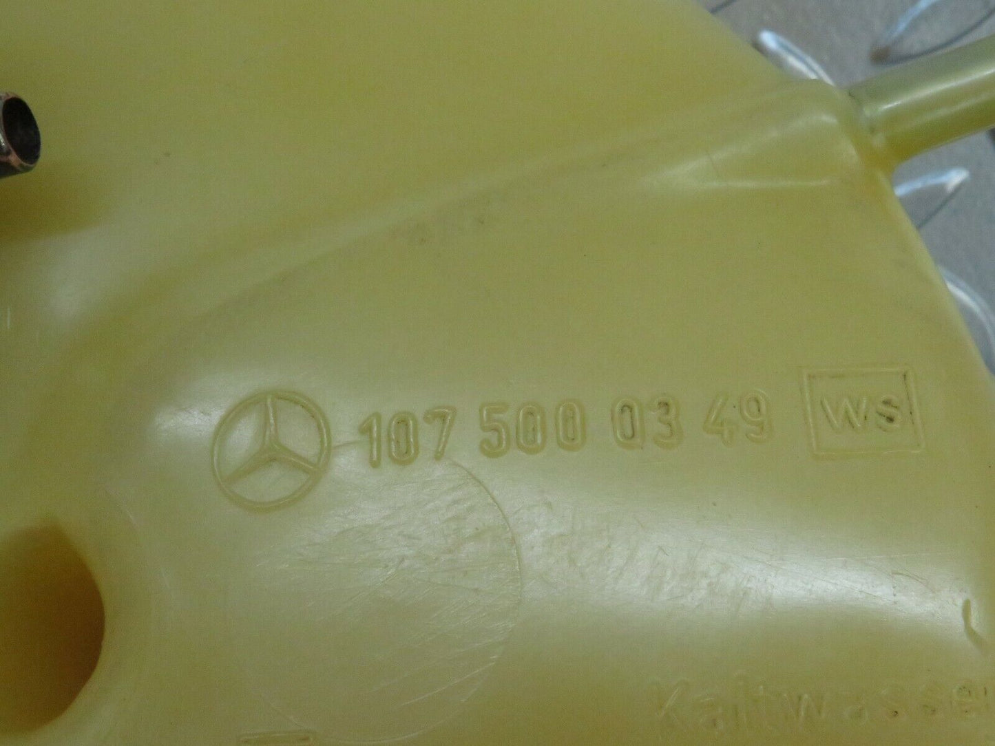 23725 Mercedes-Benz C107 450SLC Coupe Coolant Reservoir Tank 1075000349