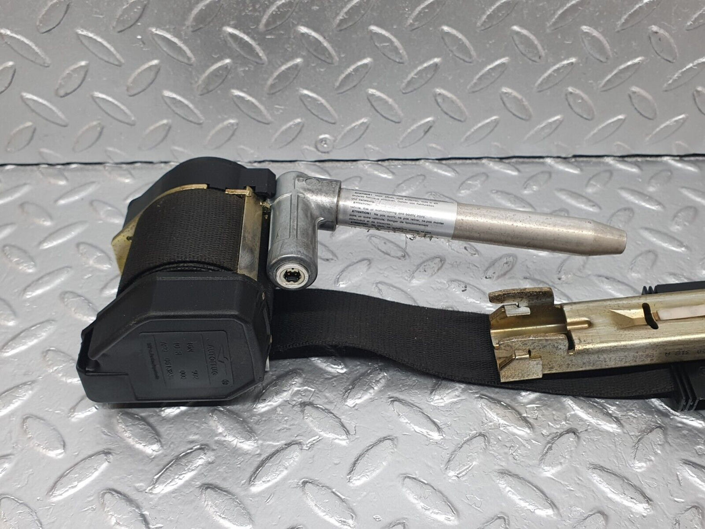 42803 Mercedes-Benz W201 190 Front Right Seat Belt With Buckle 2018606885 1248600269
