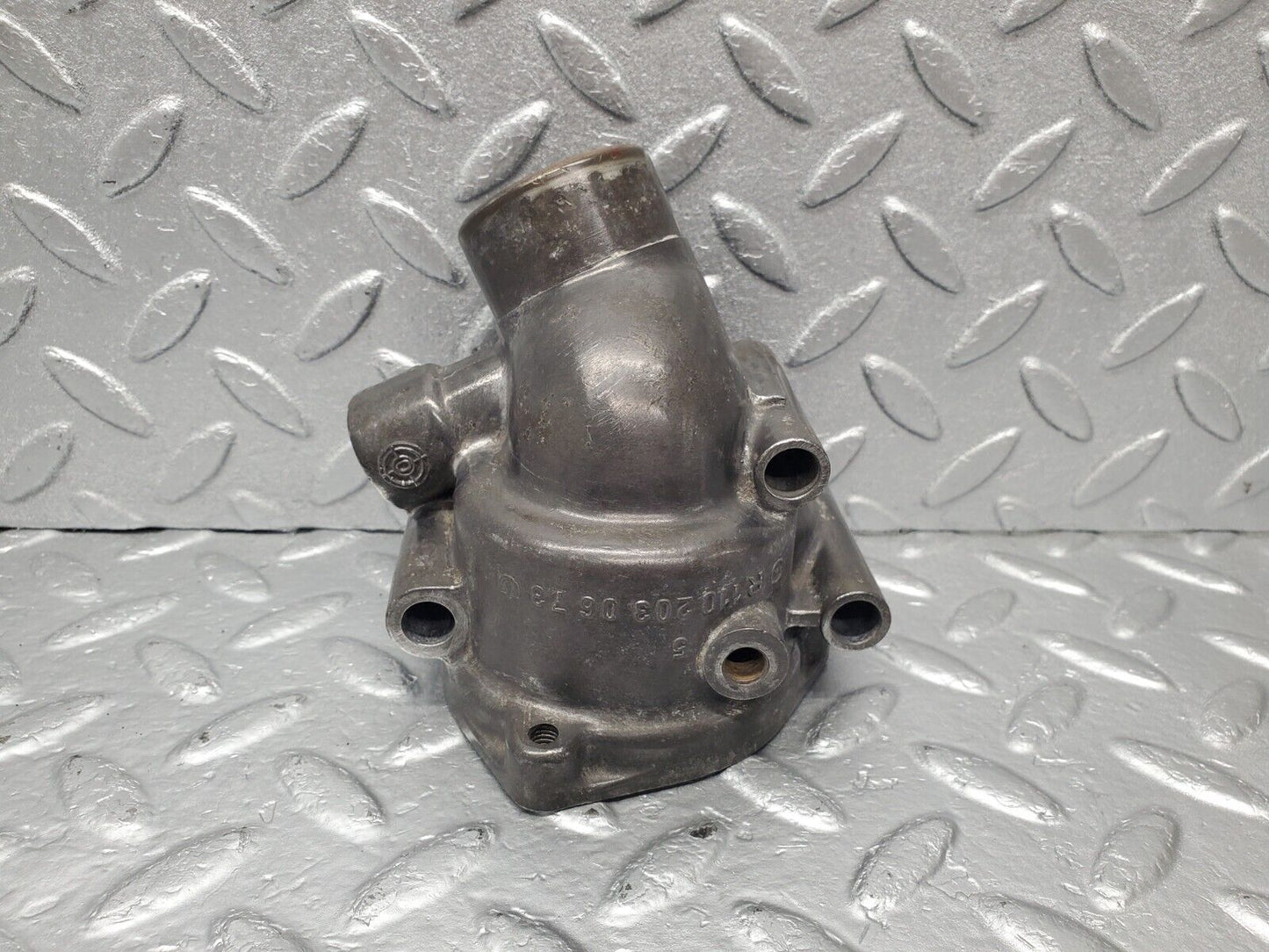 46573 Mercedes-Benz C123 280CE Coupe Thermostat Housing 1102030673