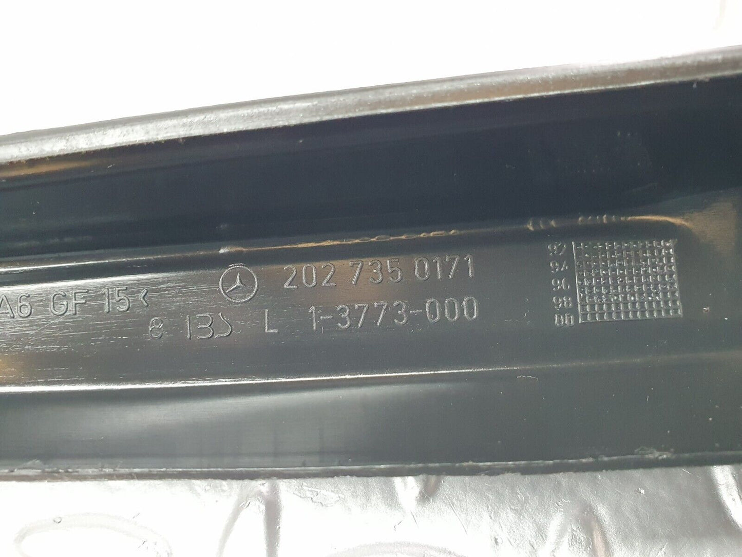 42088 Mercedes-Benz W202 C200 Rear Left Door Window Frame Cover 2027350171