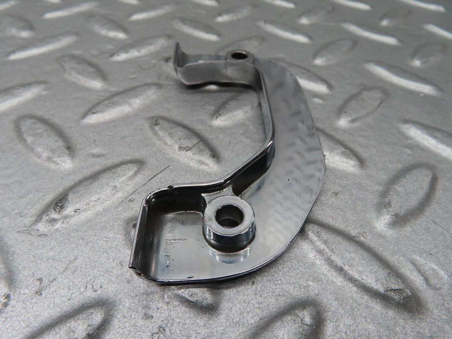 14453 Mercedes-Benz W116 350SE Left Interior Chrome Door Latch Trim