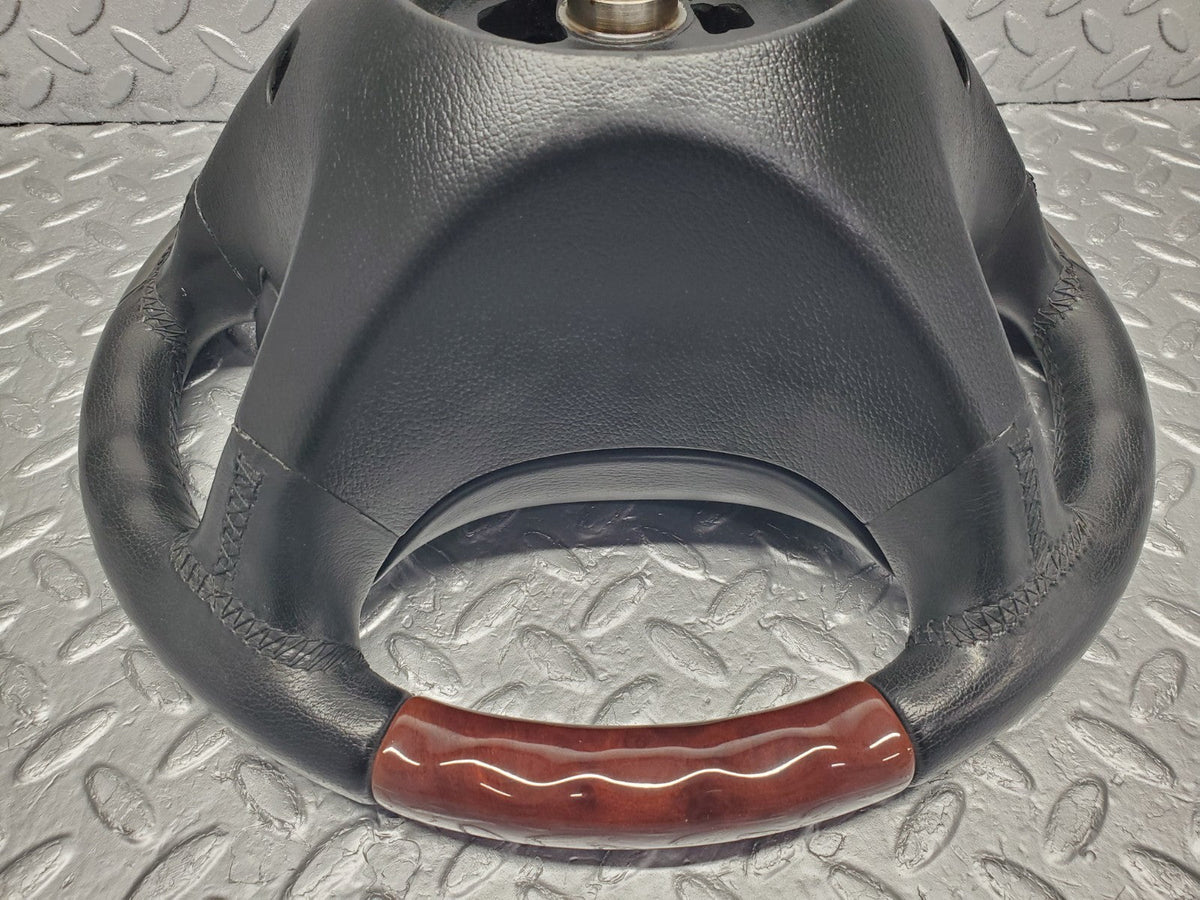 R230 wood steering wheel used OEM