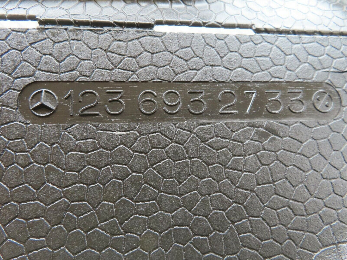 13572 Mercedes-Benz W123 200 Trunk Cover Panel Left Side 1236932733