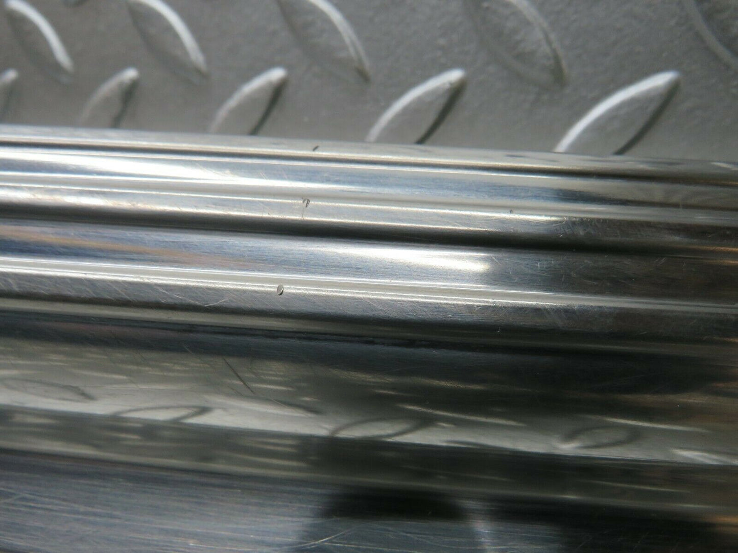 22707 Mercedes-Benz C107 450SLC Coupe Left Door Sill Chrome