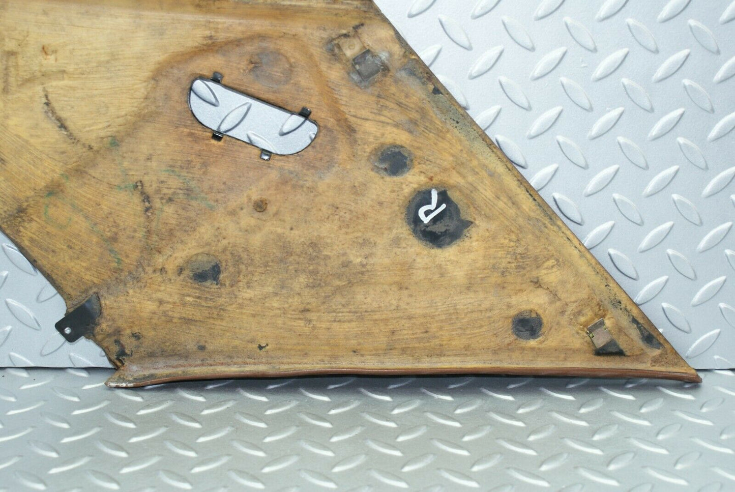 2672 Mercedes-Benz W116 350SE C Pillar Panel Right Side Brown