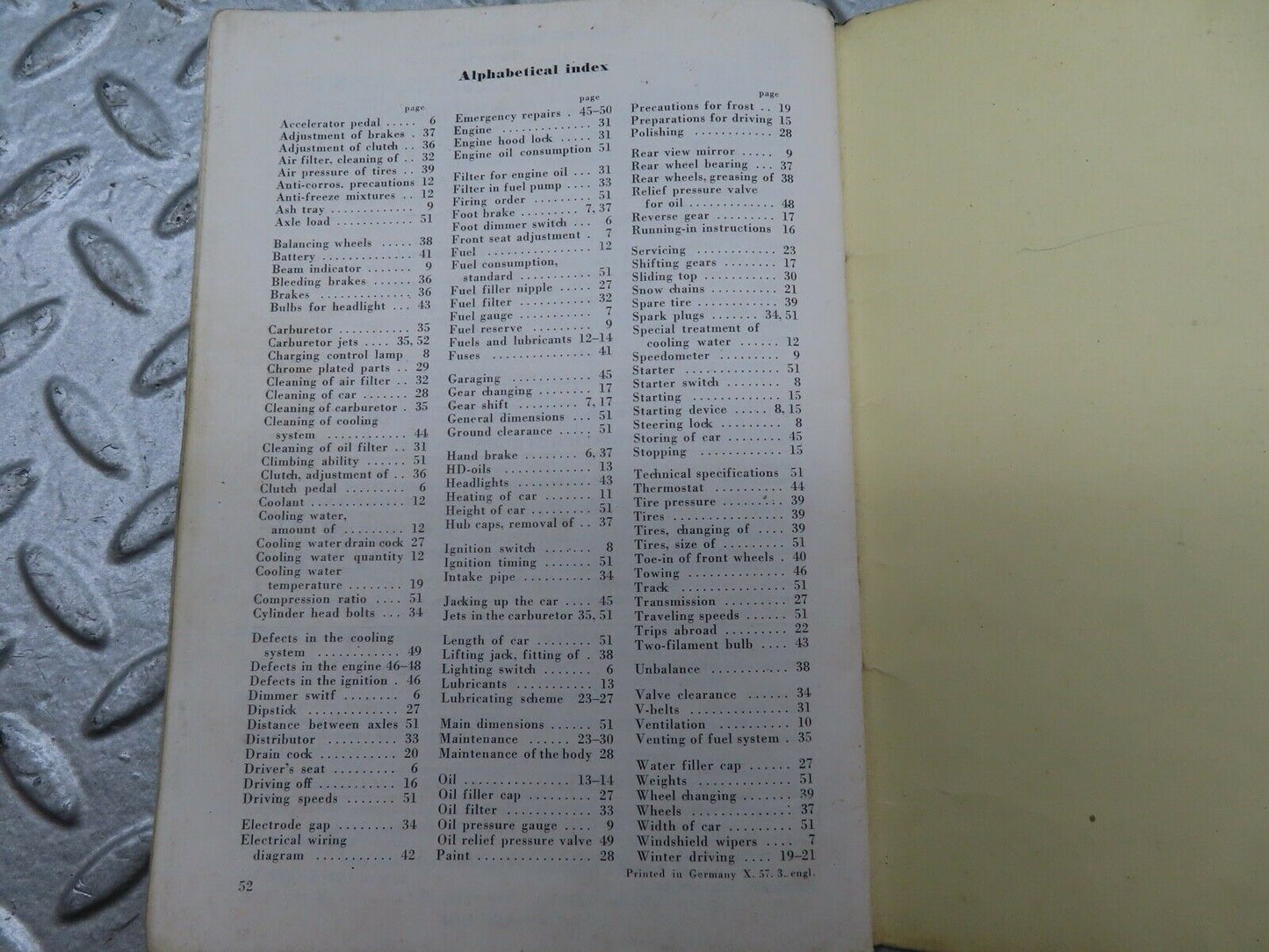 20498 Mercedes-Benz 180a Instruction Manual