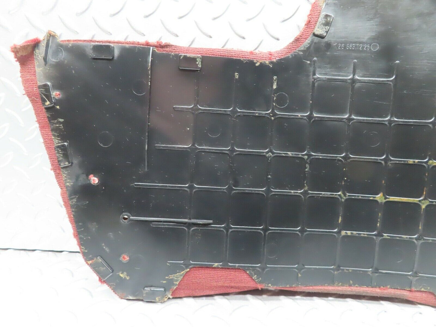 21556 Mercedes-Benz W126 300SE Centre Console Carpet Right Side 1266831225