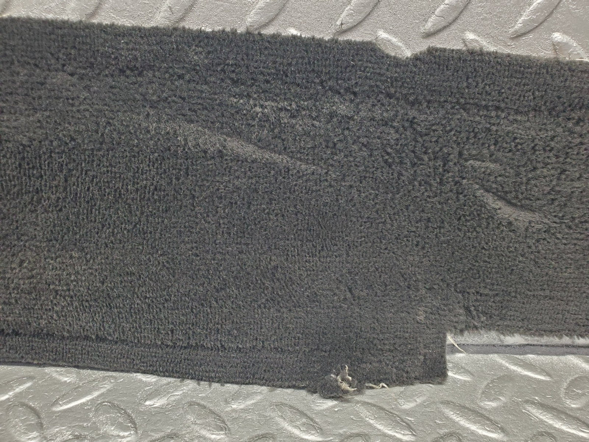 W201 Baby Benz door sill floor carpet right side black used OEM