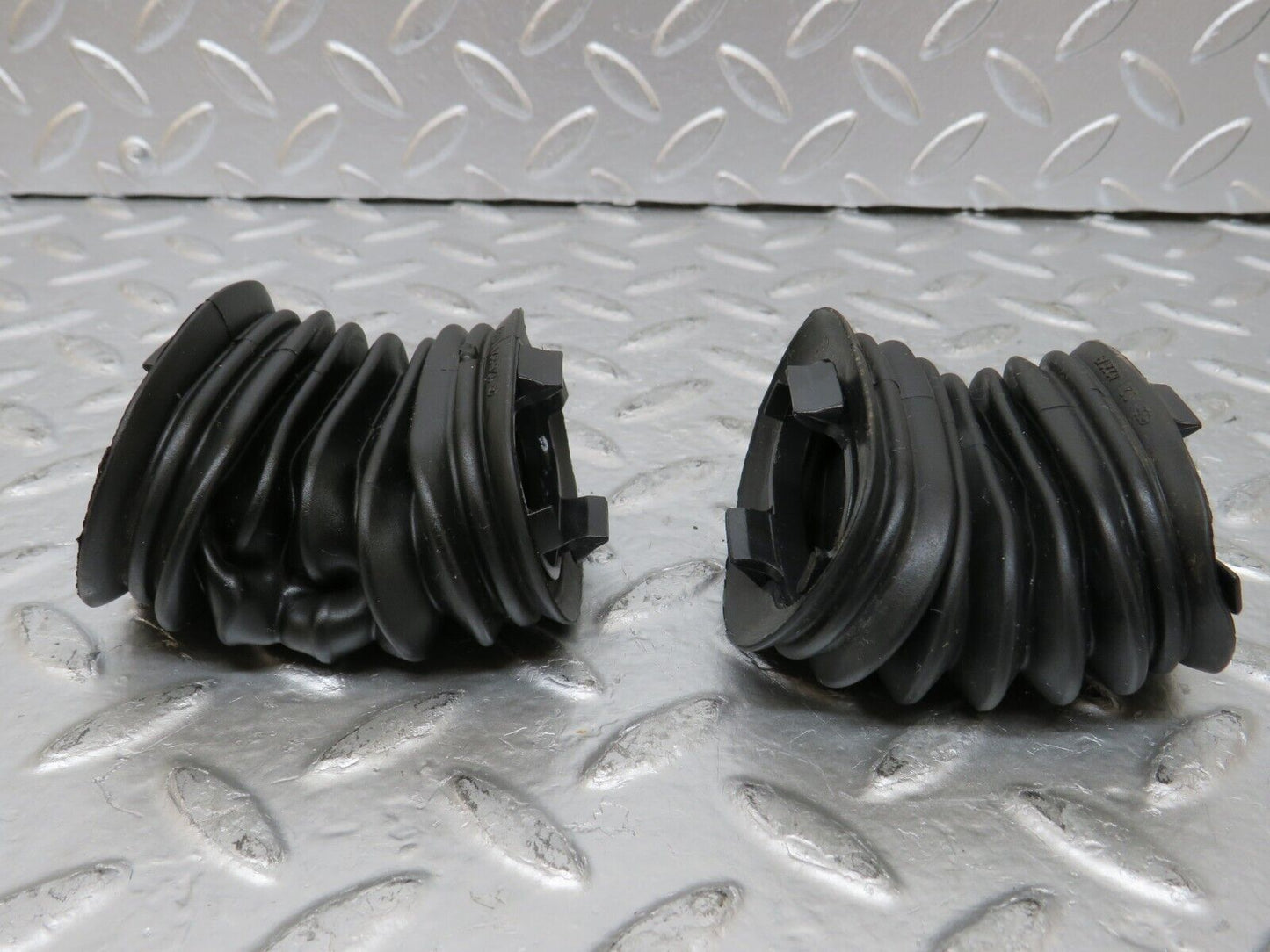 25791 Mercedes-Benz W124 280E Rear Door Wire Protector Rubber Pair 1248210597