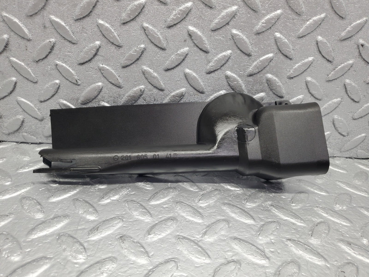 W201 Baby Benz boot lid lock cover used OEM
