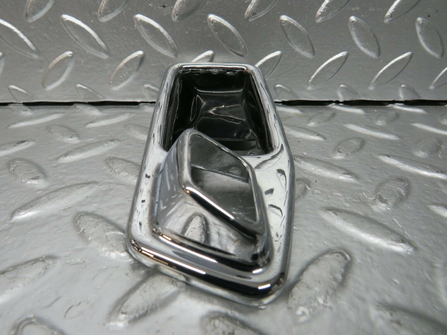 23967 Mercedes-Benz W123 280E Chrome Frame For Door Opener Left 1167660111