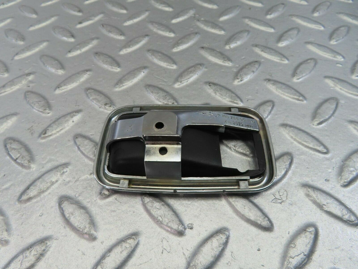 10763 Mercedes-Benz W123 230E Chrome Frame For Door Opener Left 1087600511