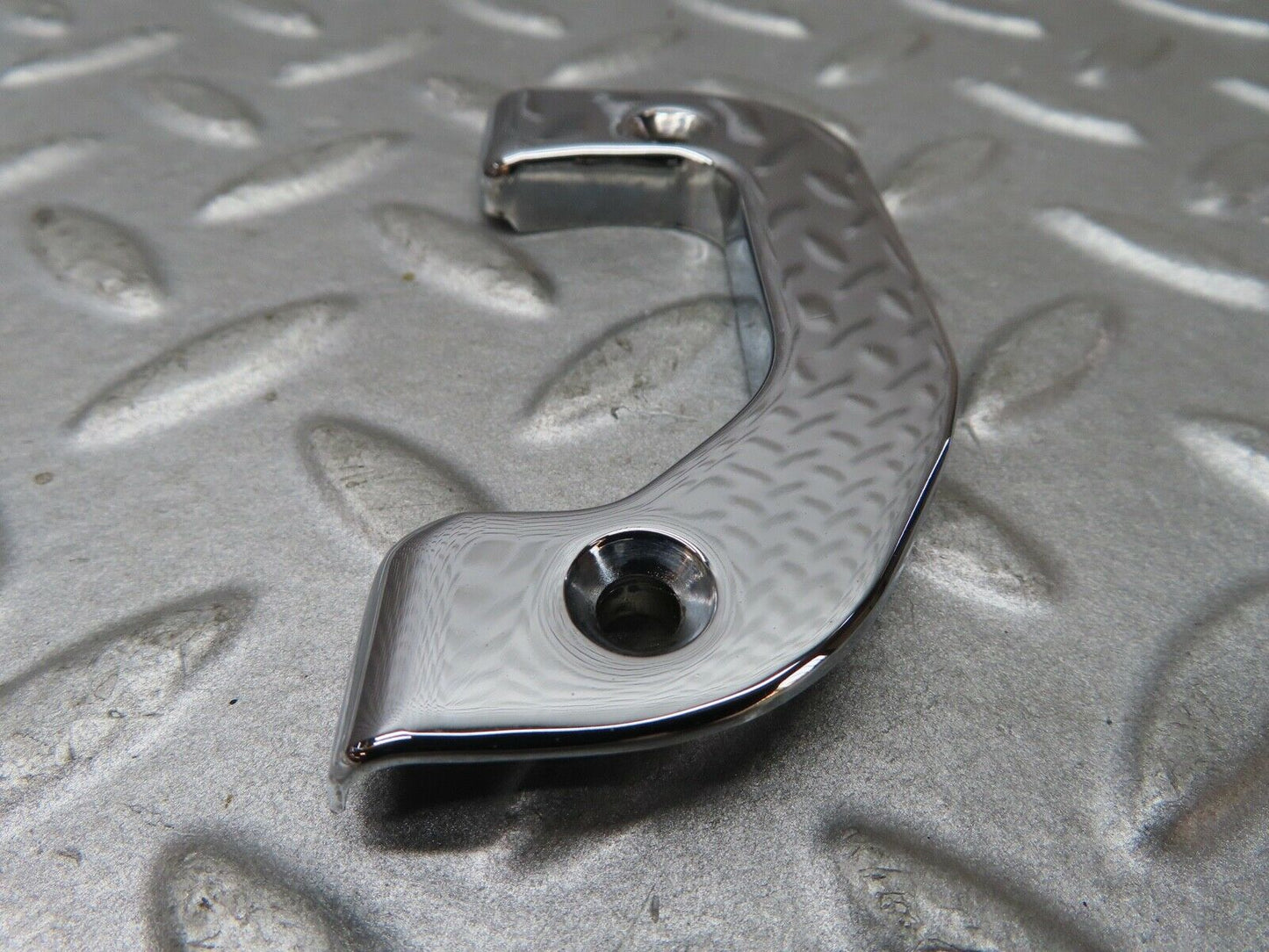 17546 Mercedes-Benz W116 450SEL Right Door Interior Chrome Latch Trim