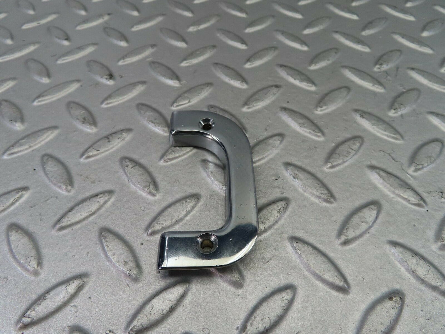 7617 Mercedes-Benz S123 230TE Wagon Left Chrome Door Latch Trim 1237230124