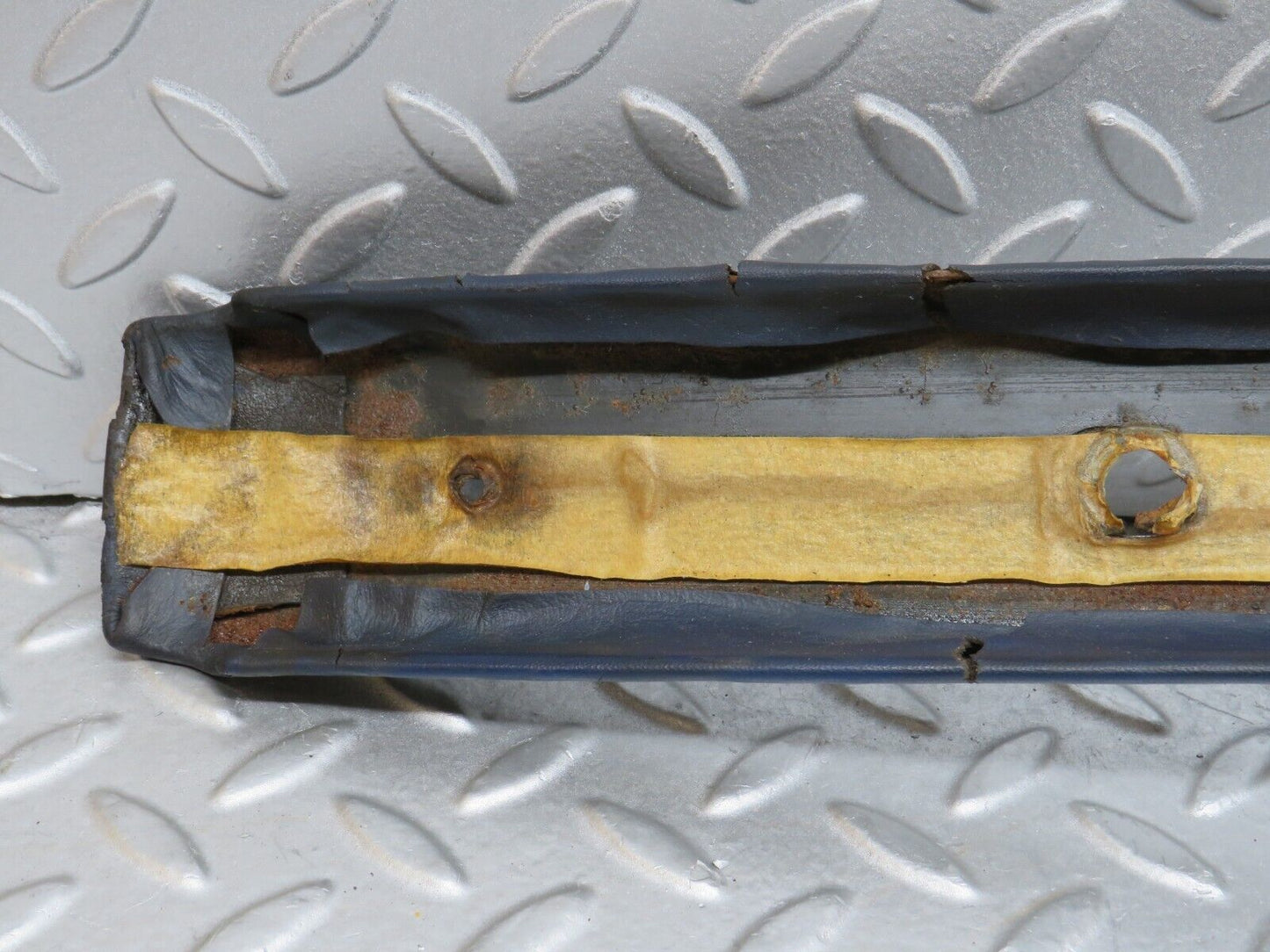 37334 Mercedes-Benz W109 300SEL B Pillar Cover Panel Right Side Blue
