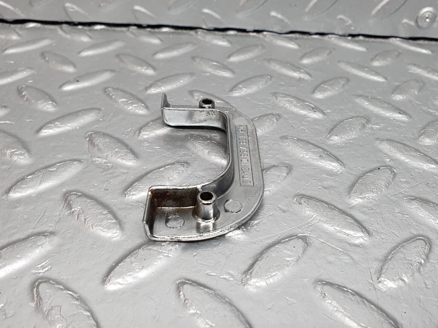 40897 Mercedes-Benz W126 300SE Interior Chrome Door Latch Trim Left 1237230124