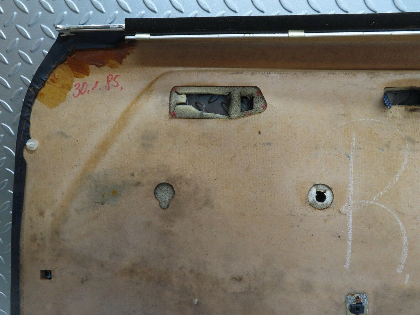 16808 Mercedes-Benz C123 280CE Coupe Front Left Door Card Blue