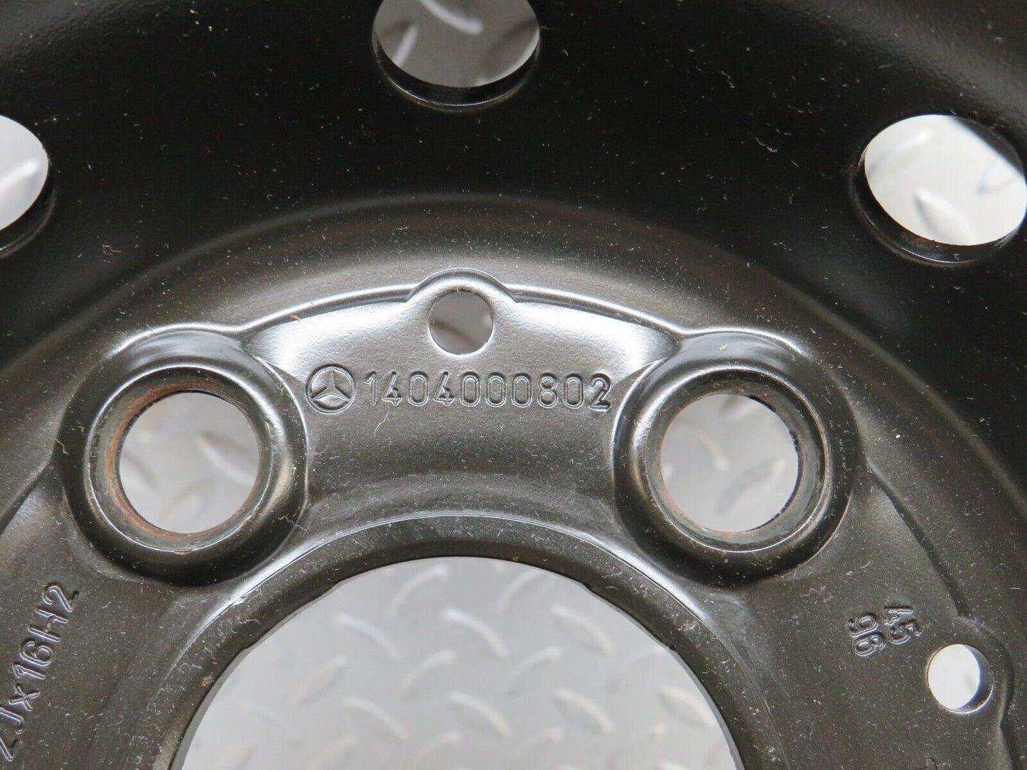 36920 Mercedes-Benz Steel Wheel 7.5Jx16 H2 ET51 1404000802
