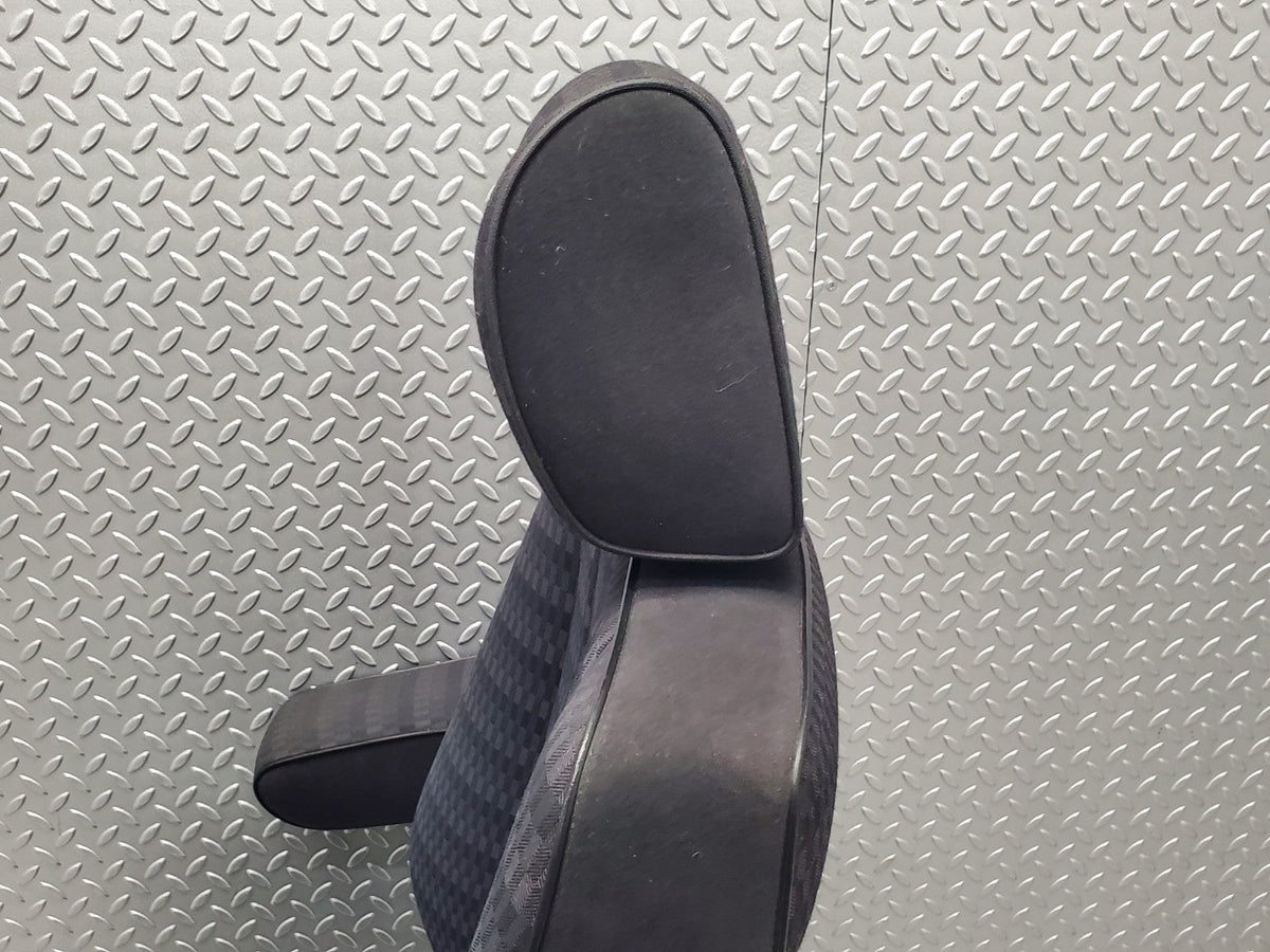 W201 Baby Benz front left passenger seat black used OEM